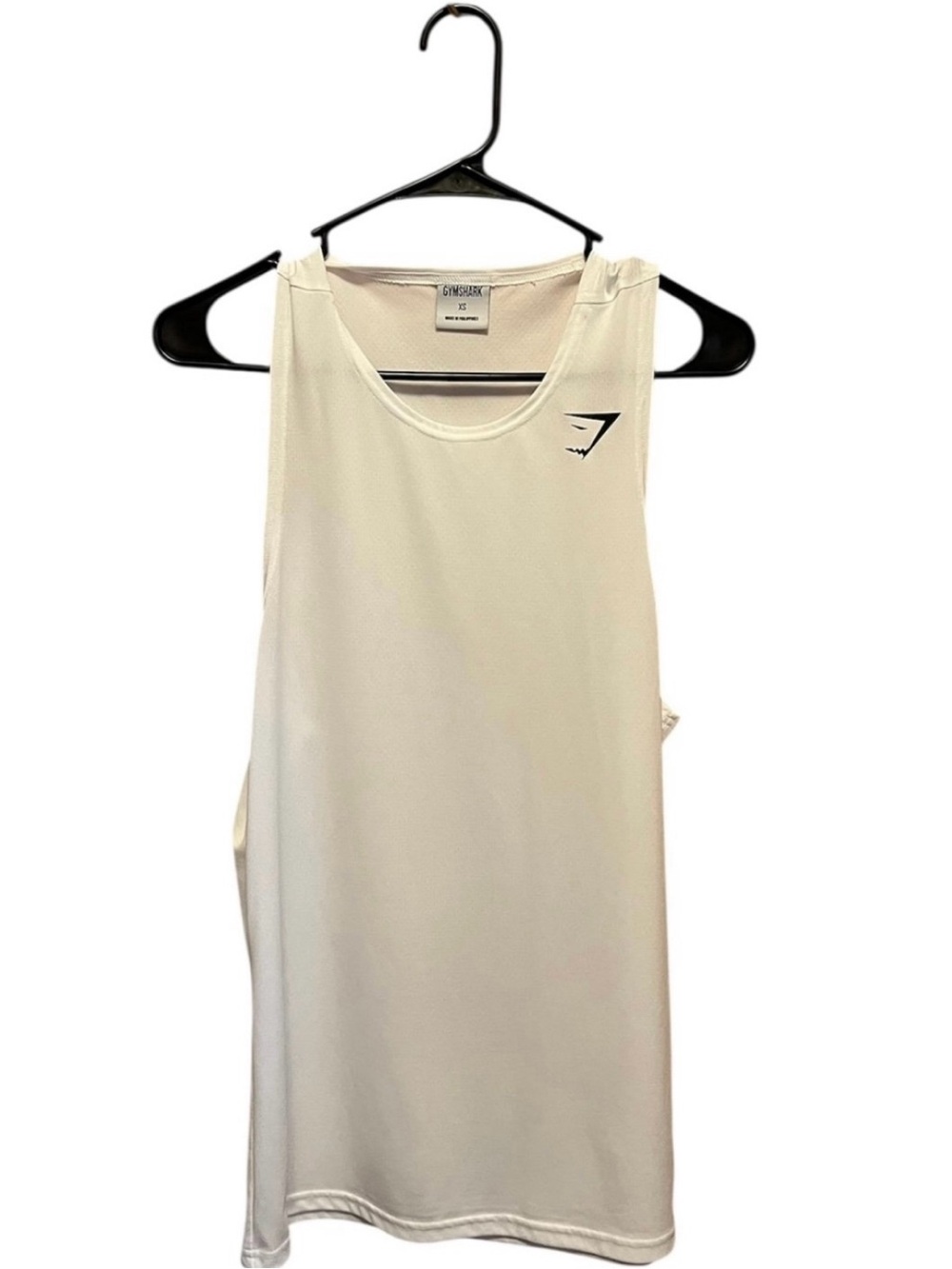 Gymshark White Performance Muscle Tank